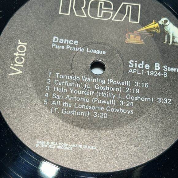Pure Prairie League Dance Vinyl Record - Picture 4 of 5